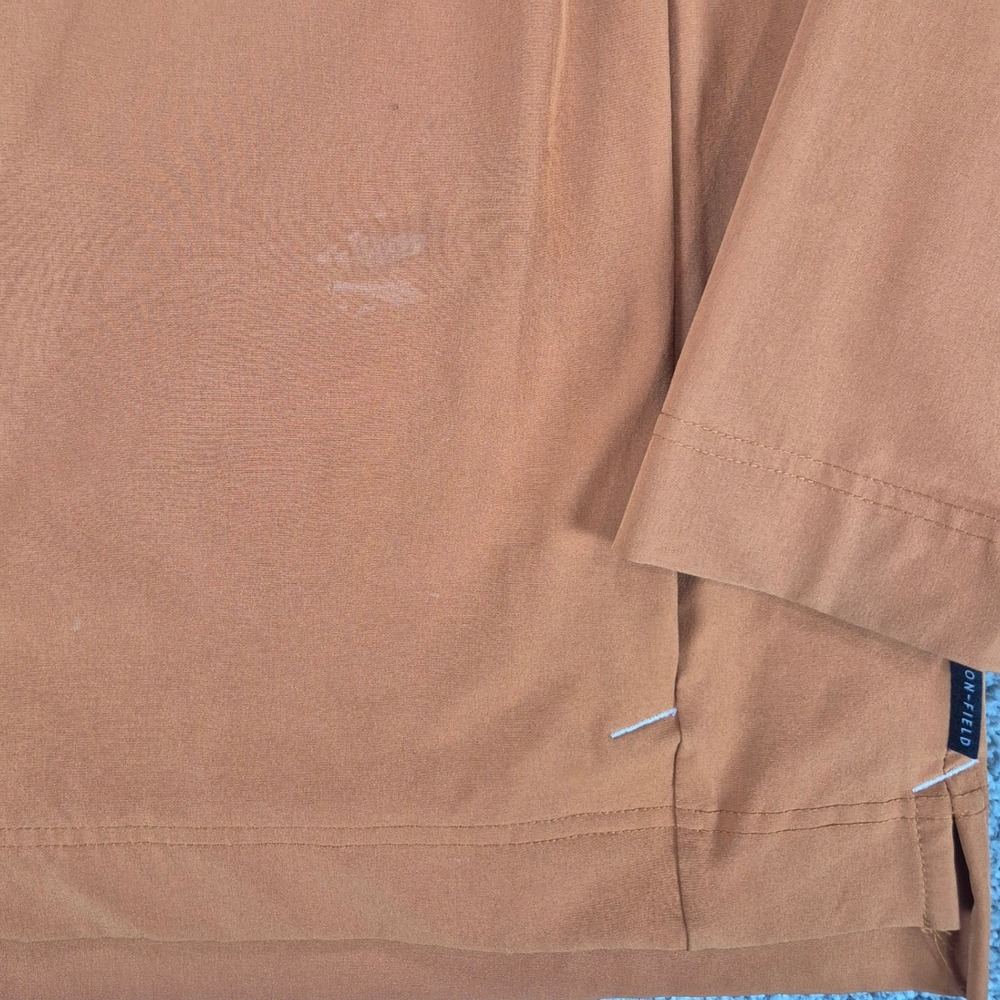 Nike Texas Longhorns 1/4 Zip Pullover Mens Small Orange Football Performance - Picture 6 of 9
